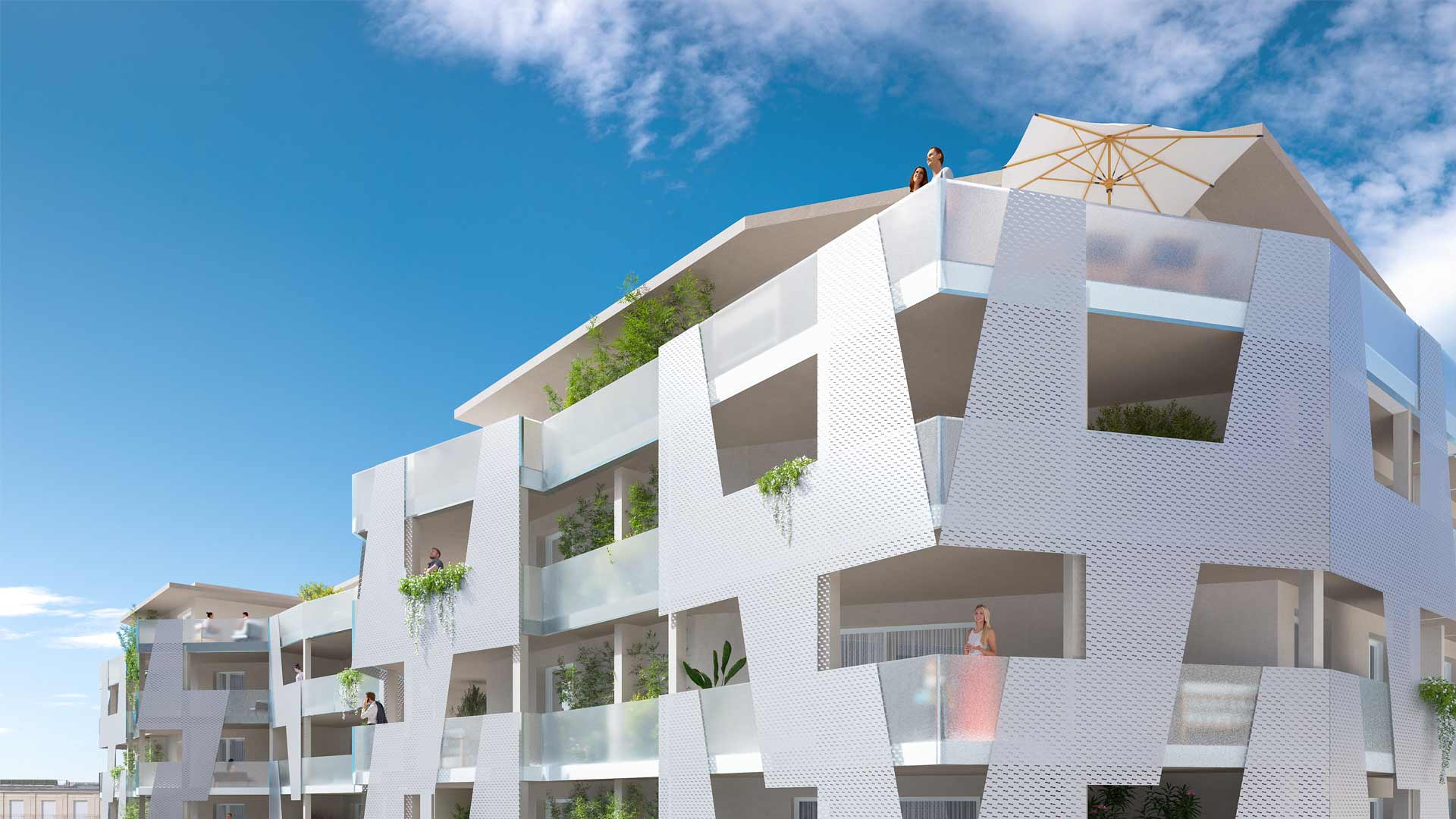 appartement neuf avec terrasse à béziers